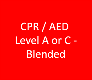 CPR / AED Level A or C - Blended