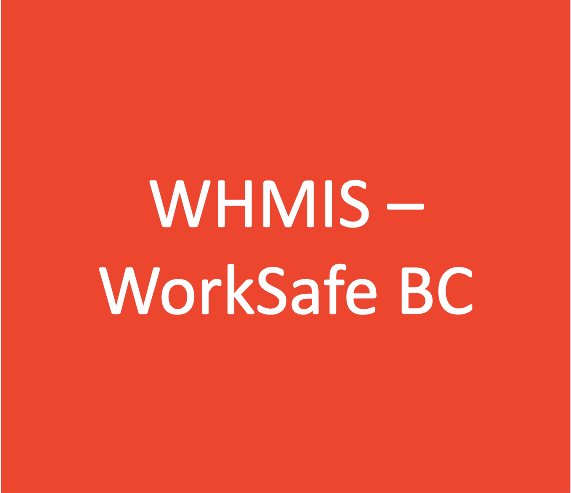 WHMIS - Workplace Hazardous Materials
