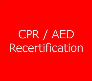 CPR/AED Level A or C Blended - Recertification