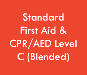 Standard First Aid with CPR/AED Level C - Blended